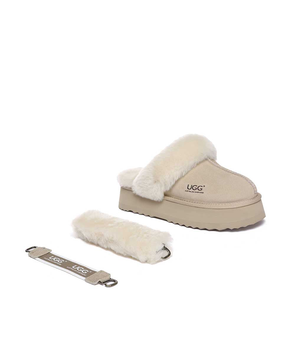 Women's UGG Bronny 3-Way Platform Slippers | Red Kado