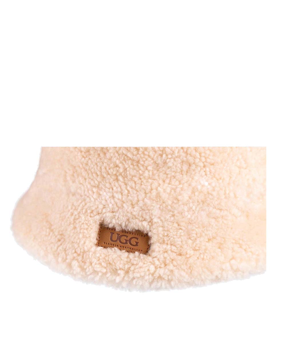 UGG Curly Wool Bucket Hat | Red Kado