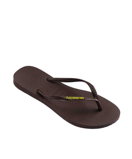 Havaianas Women's Slim Rubber Logo Thong | Red Kado