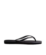 Havaianas Women's Slim Square Metalic Logo Thongs
