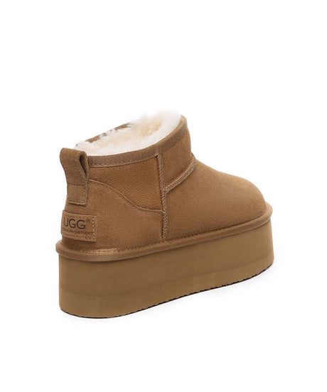 Women's UGG High Ultra Mini Platform | Red Kado