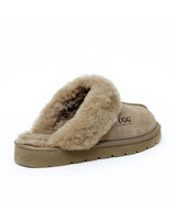 Men's UGG Fuzzy Slipper | Red Kado