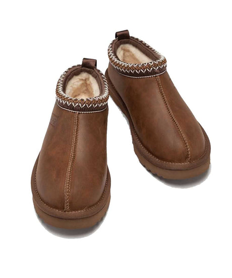 Women's UGG Tassy Nappa Moccasin | Red Kado