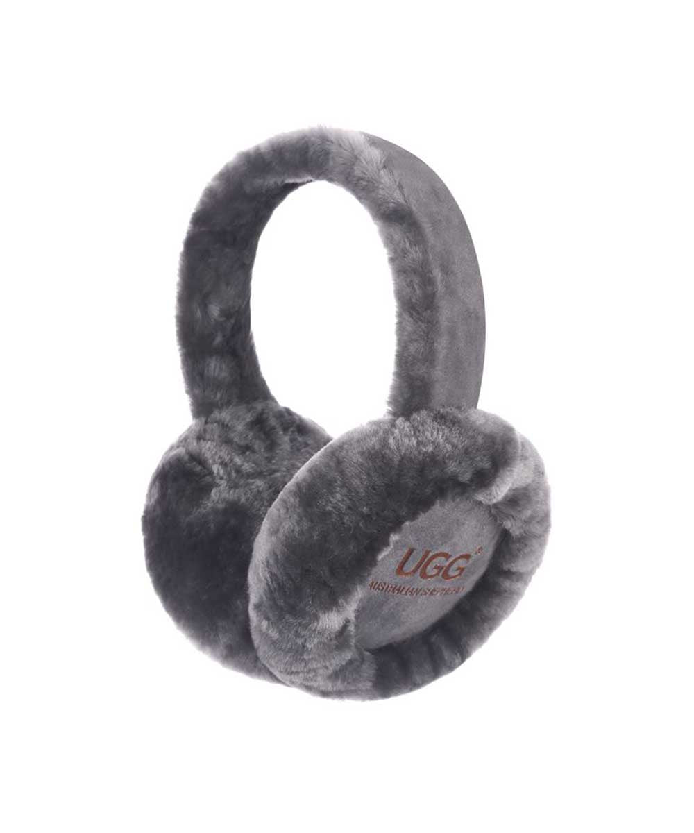 Kids Wool UGG Earmuff | Red Kado