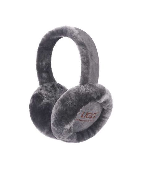 Kids Wool UGG Earmuff | Red Kado