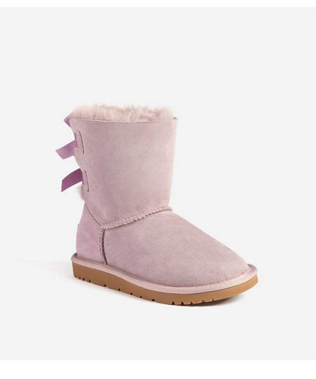 Kid’s UGG 2 Ribbon Boots | Red Kado
