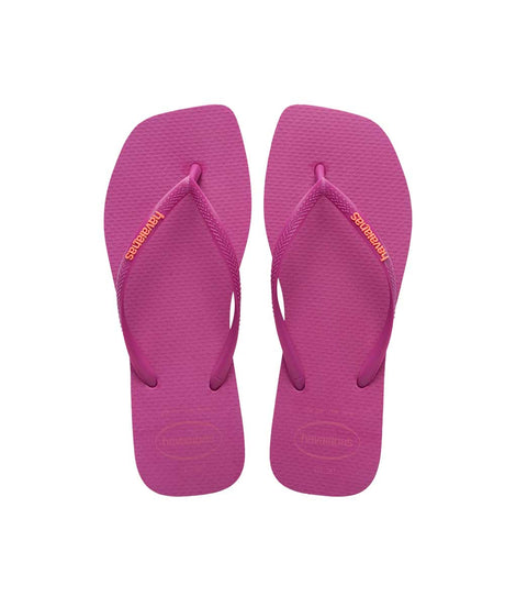 Havaianas Women's Slim Square Pop Thongs | Red Kado