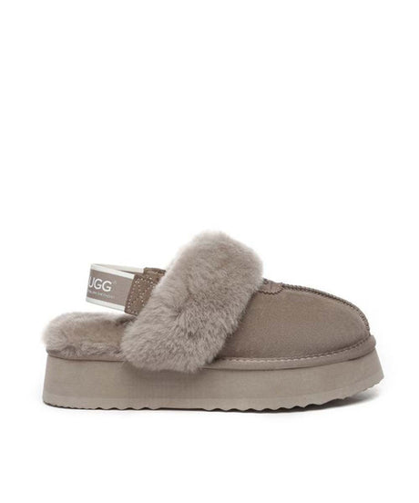 Women's UGG Platform Scuff Slipper | Red Kado