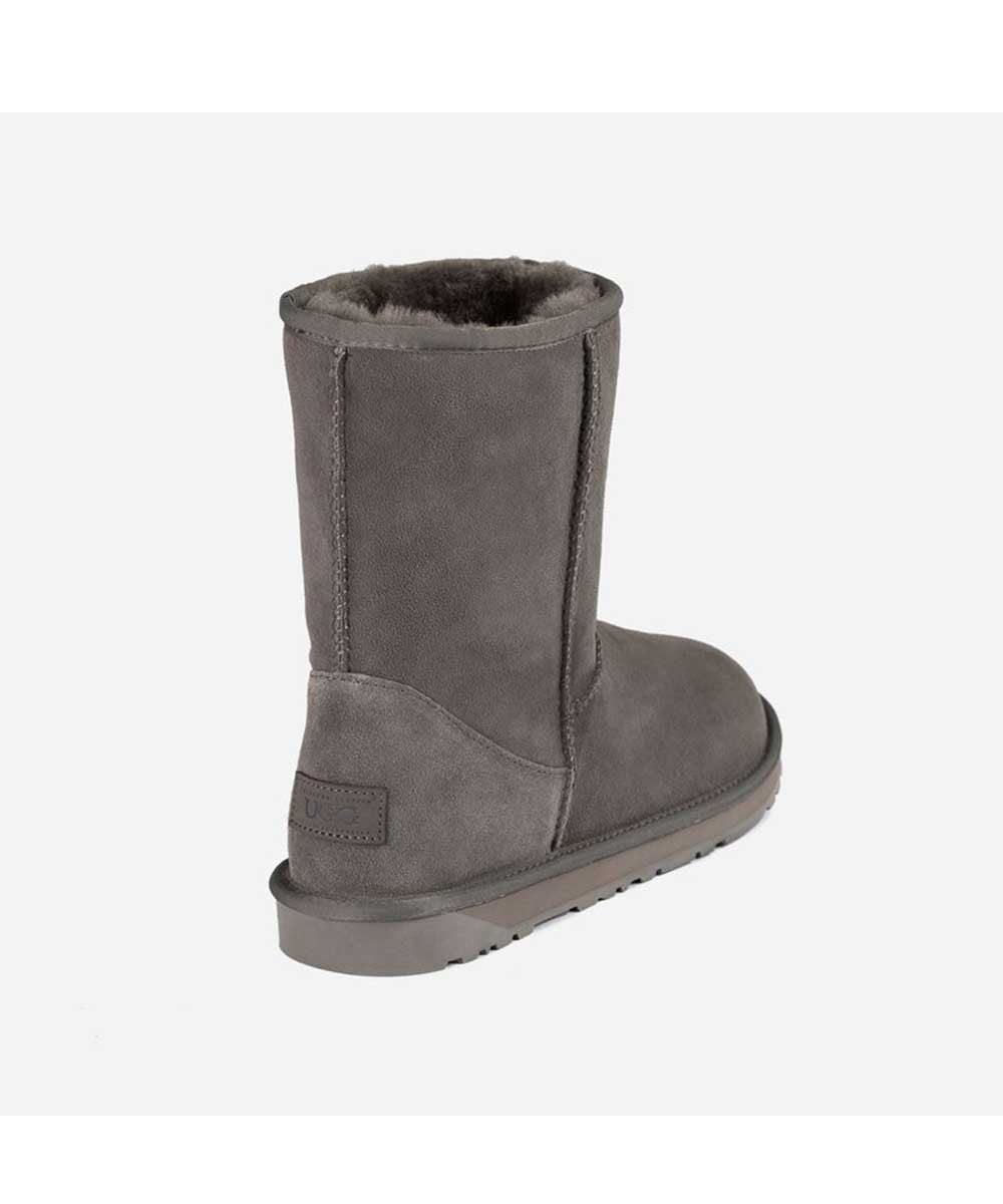 Men's Premium UGG Classic Short Boot in Grey | Red Kado