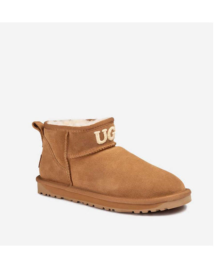 Women's UGG Ultra Mini Logo Boot | Red Kado