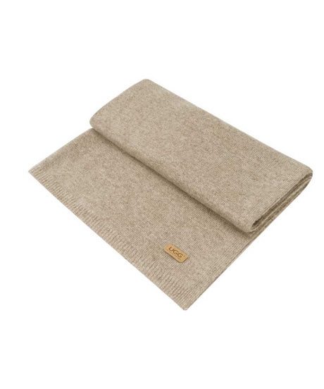 UGG Lumy Wool Cashmere Scarf | Red Kado
