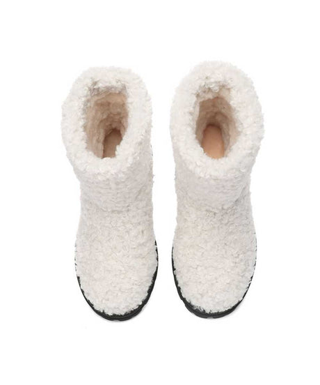 Women's Penny Plush Wool Boots | Red Kado