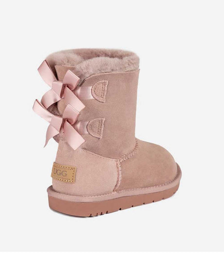 Kid’s UGG 2 Ribbon Boots | Red Kado