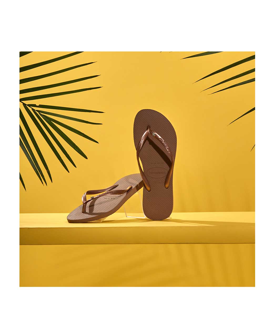 Havaianas Women's Slim Crystal SW ll Thongs | Red Kado