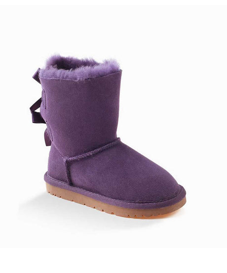 Kid’s UGG 2 Ribbon Boots | Red Kado