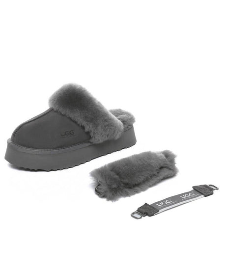 Women's UGG Bronny 3-Way Platform Slippers | Red Kado