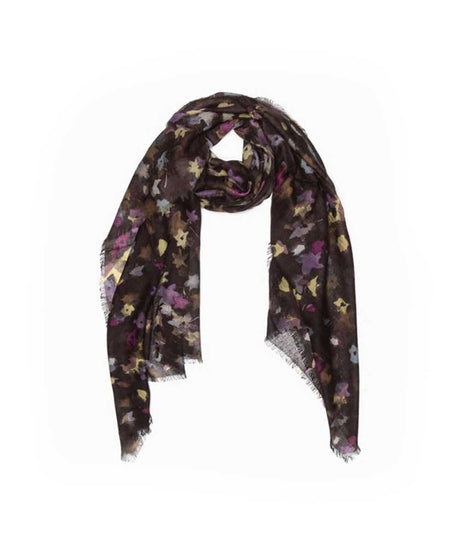 Wool Print UGG Scarf | Red Kado