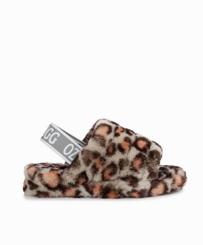 Kid’s UGG Snugg Leopard Slide | Red Kado