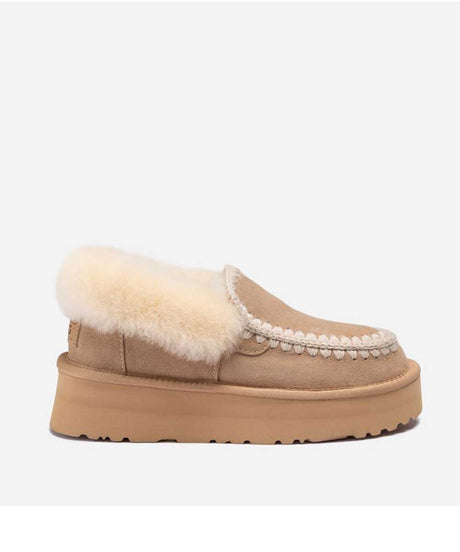 Women's UGG Colette Platform Moccasin | Red Kado