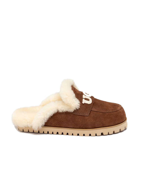 Women's UGG Violet Knit Logo Slipper | Red Kado