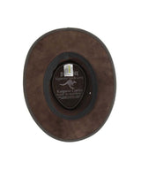 Barmah Squashy Roo Leather Hat | Red Kado