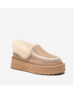 Women's UGG Colette Platform Moccasin | Red Kado