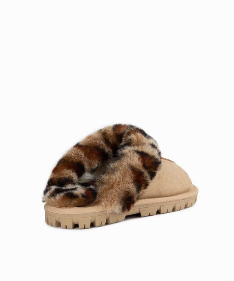 Kid’s UGG Leopard Scuff | Red Kado