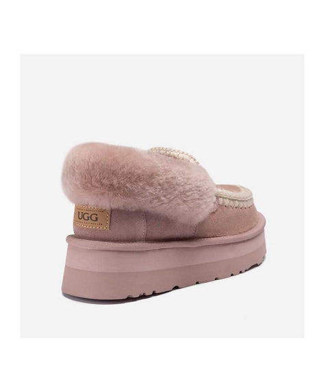 Women's UGG Colette Platform Moccasin | Red Kado