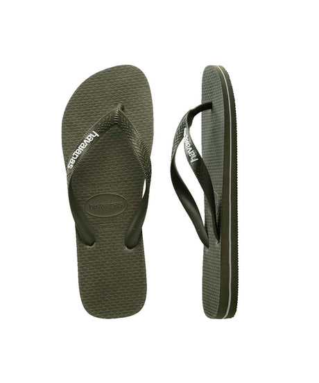 Havaianas Men's Rubber Logo Thongs | Red Kado