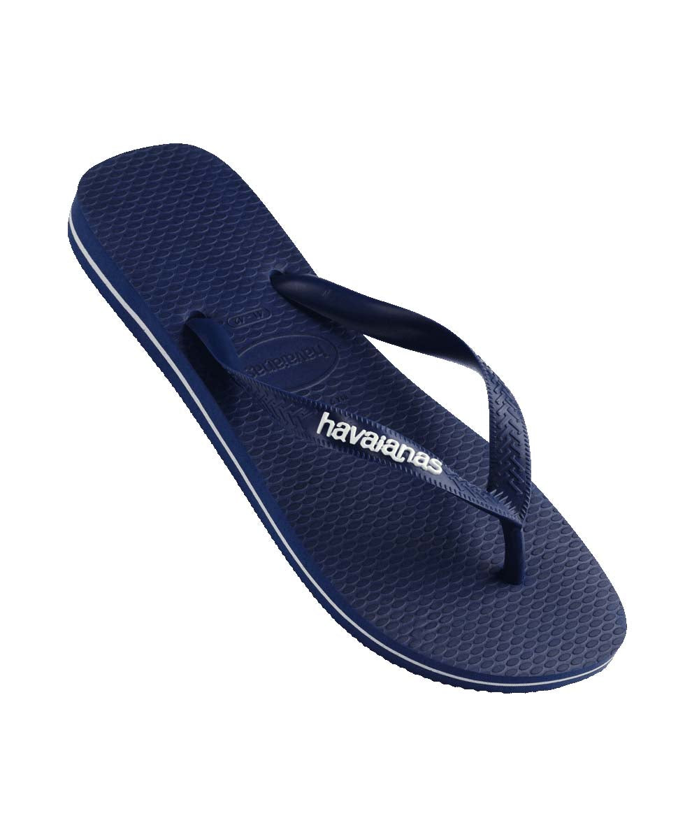 Havaianas Men's Rubber Logo Thongs | Red Kado