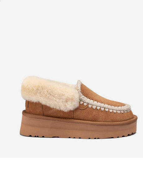 Women's UGG Colette Platform Moccasin | Red Kado
