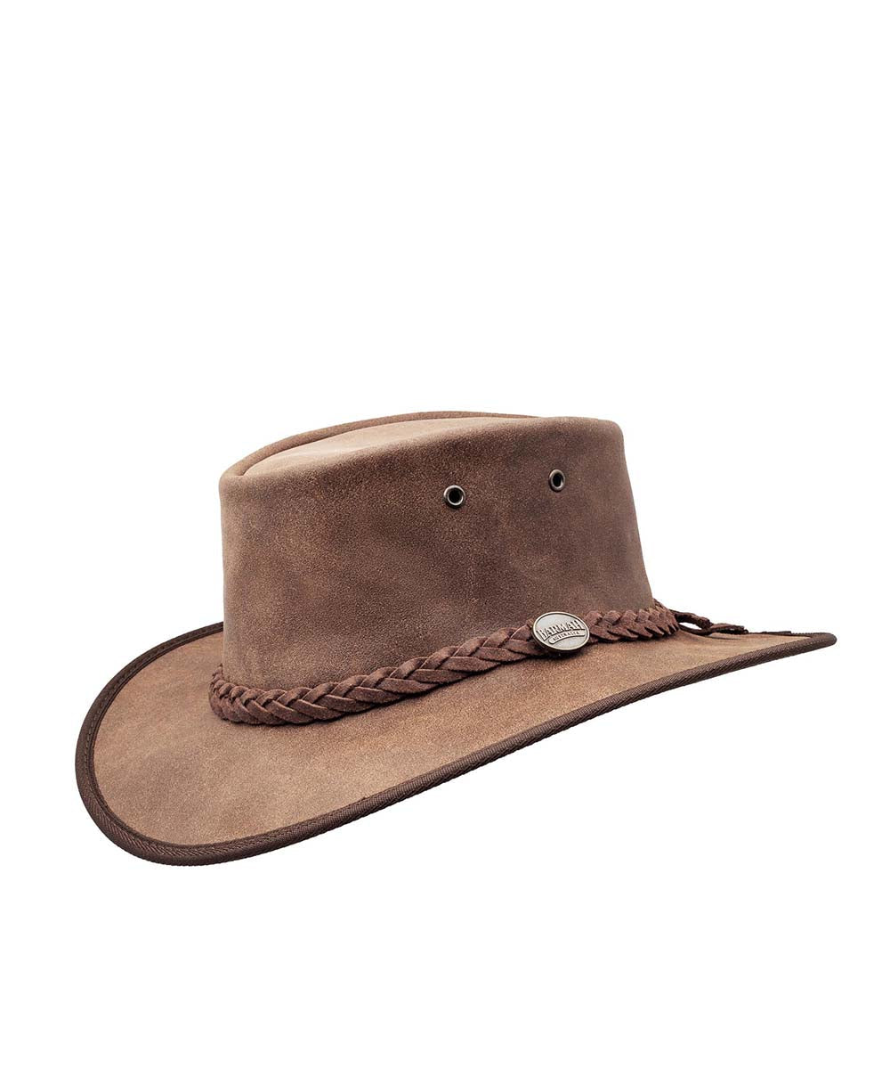 Barmah Squashy Saddler Hat | Red Kado