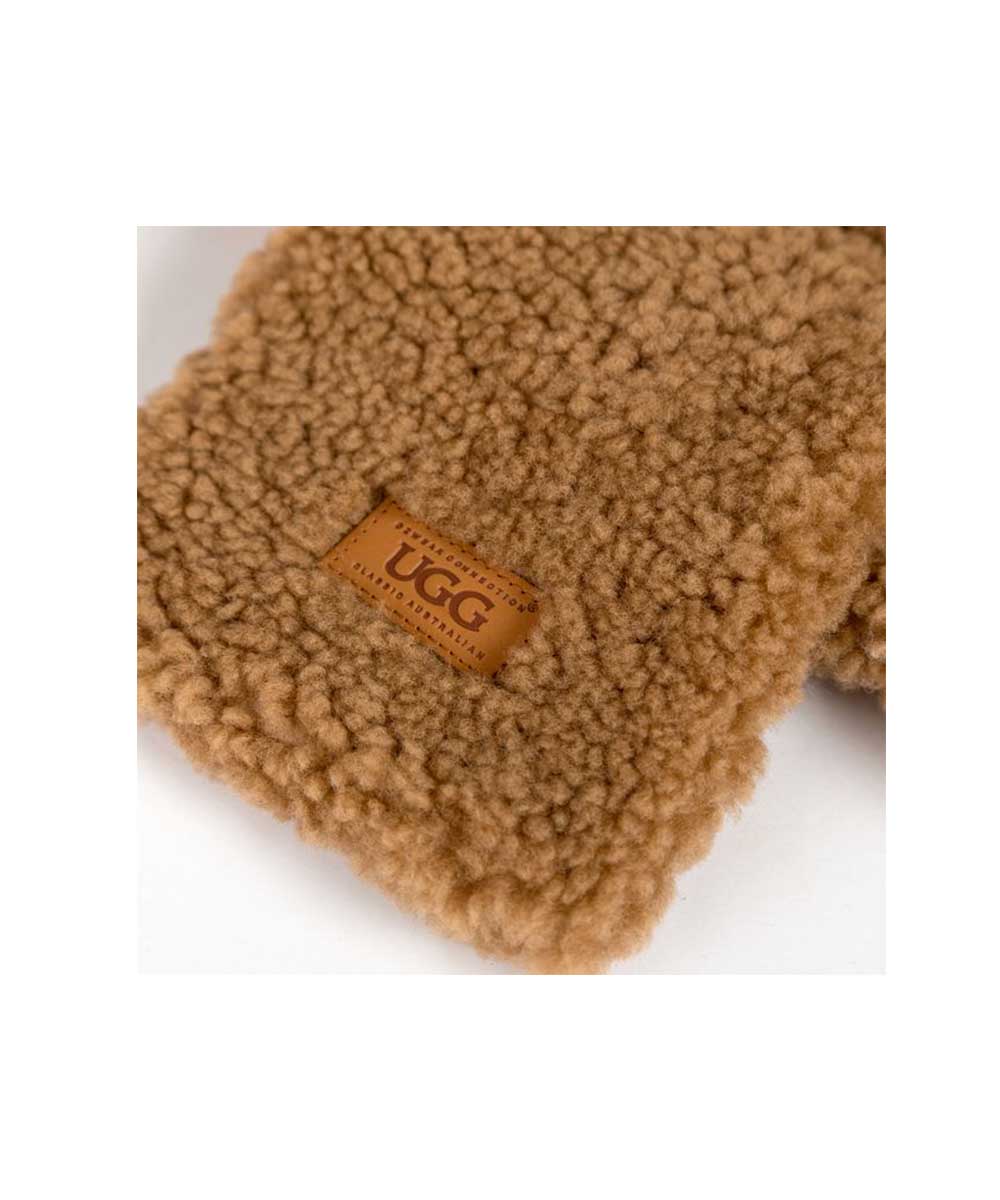 Fluffy Wool UGG Scarf | Red Kado