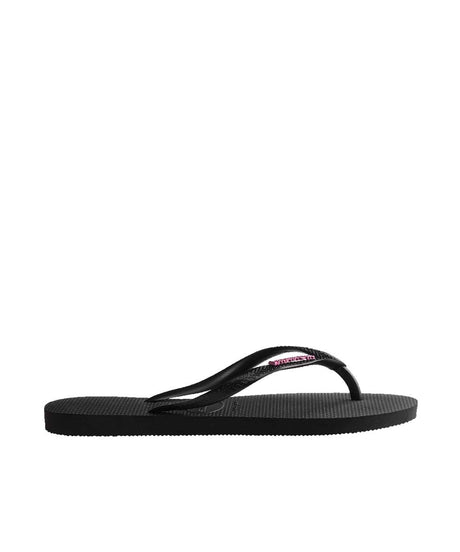 Havaianas Women's Slim Metal Logo Thongs | Red Kado