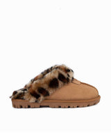 Kid’s UGG Leopard Scuff | Red Kado