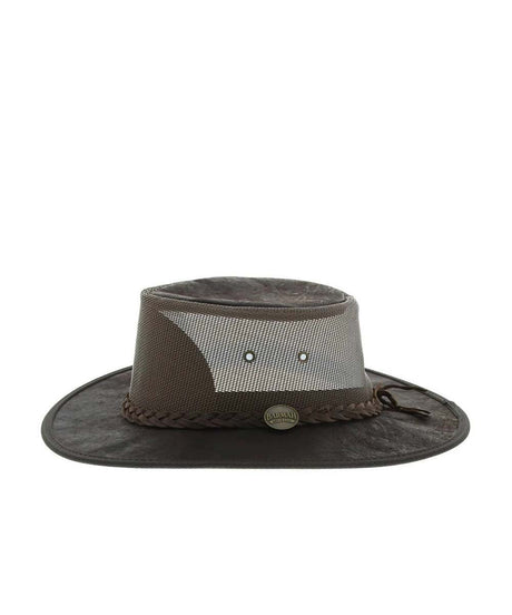 Barmah Squashy Roo Leather Cooler Hat | Red Kado