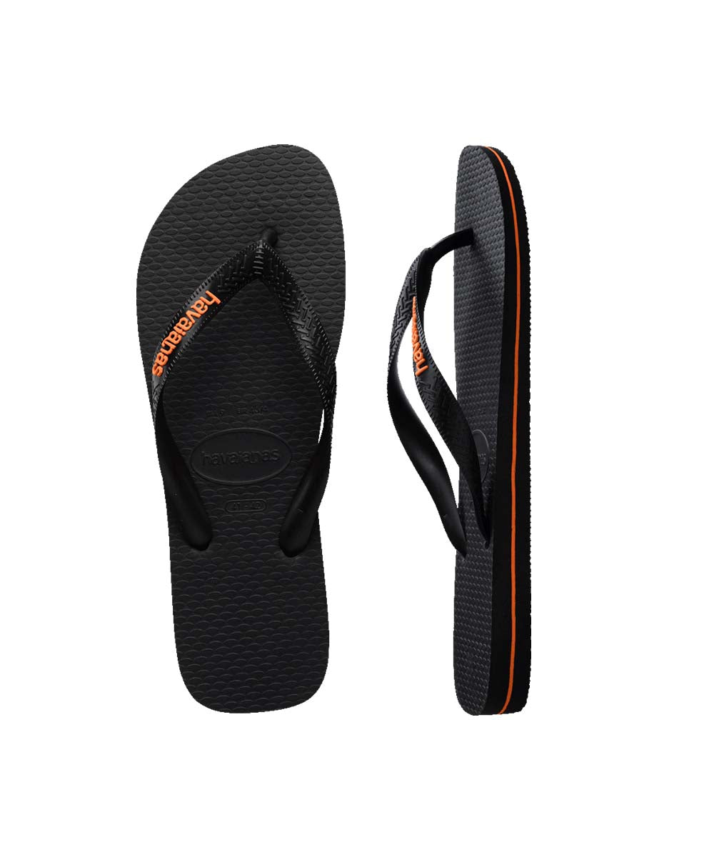 Havaianas Men's Rubber Logo Thongs | Red Kado