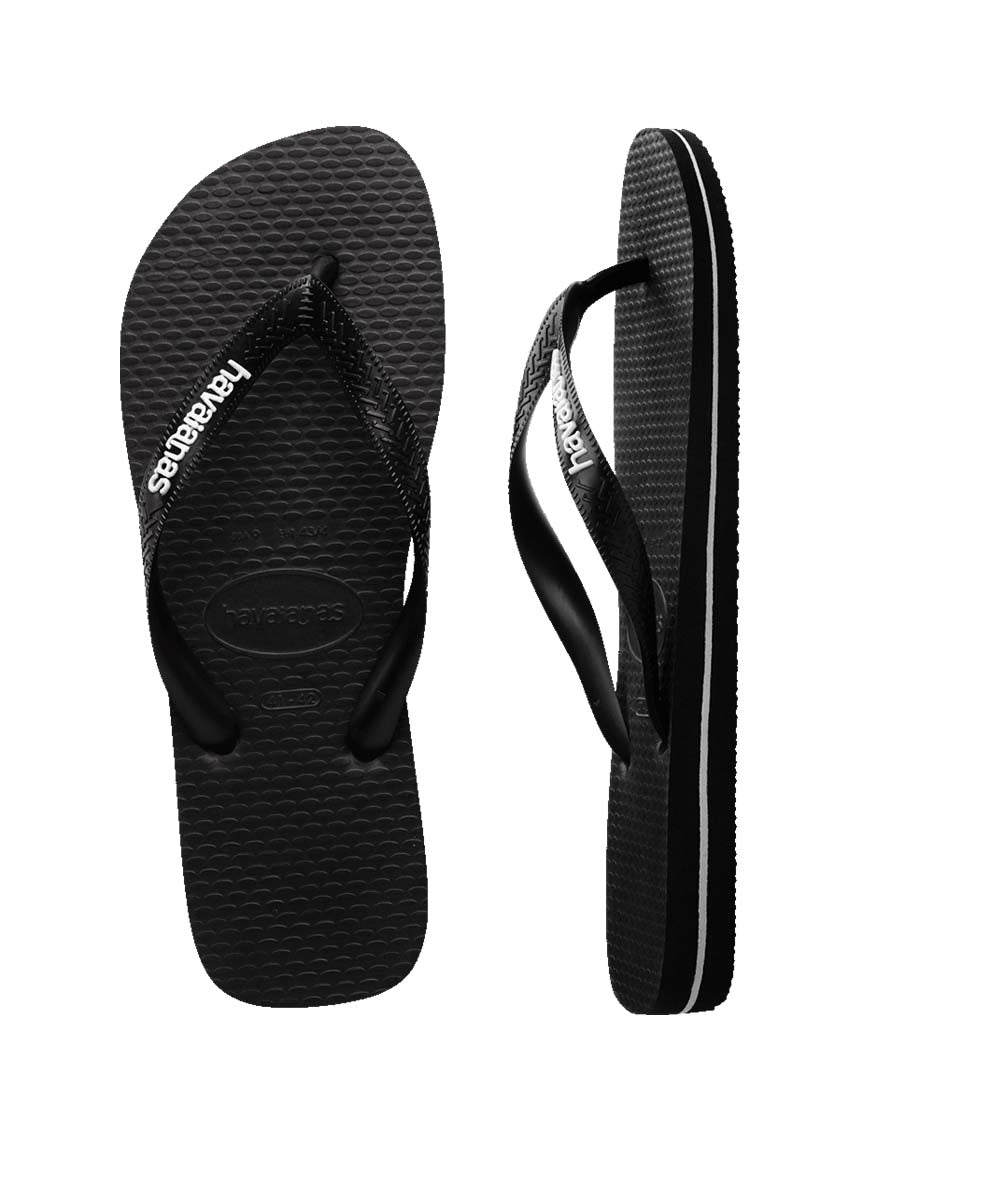 Havaianas Men's Rubber Logo Thongs | Red Kado