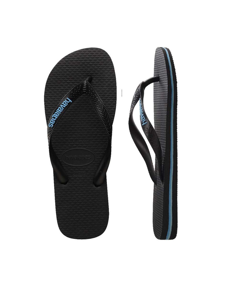 Havaianas Men's Rubber Logo Thongs | Red Kado