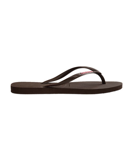 Havaianas Women's Slim Rubber Logo Thongs | Red Kado