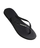Havaianas Women's Slim Rubber Logo Thongs | Red Kado