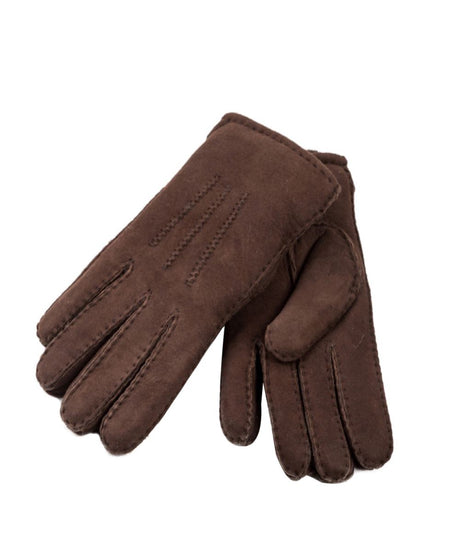 UGG Men Sheepskin Gloves | Red Kado