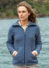 Women's Market Day Merino Possum Jacket | Red Kado