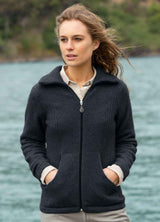 Women's Market Day Merino Possum Jacket | Red Kado