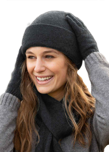 Merino Possum Beanie | Red Kado