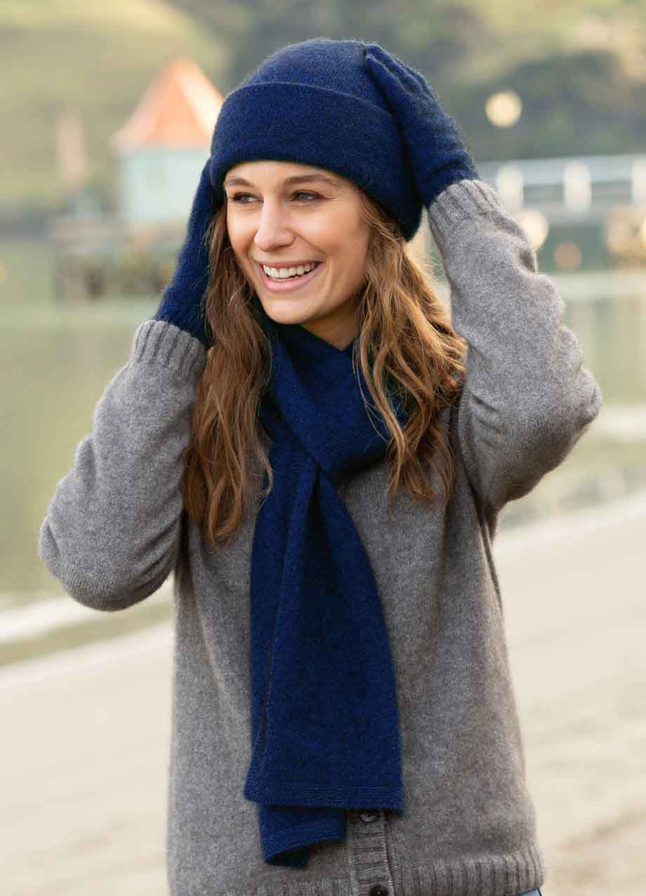 Merino Possum Beanie | Red Kado