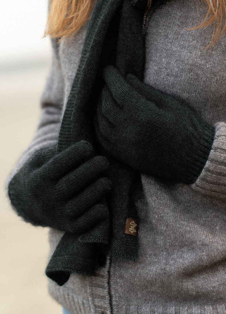 Merino Possum Gloves | Red Kado