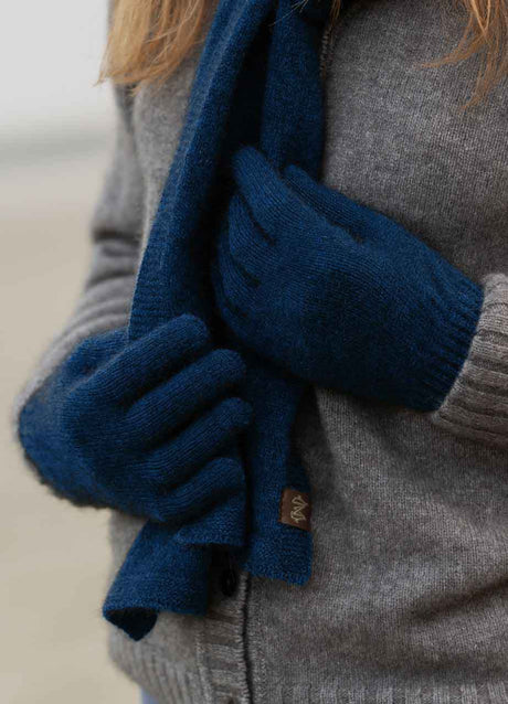 Merino Possum Gloves | Red Kado