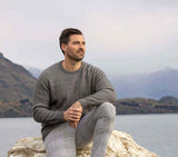 Men's Merino Possum Riverton Sweater | Red Kado