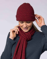 Merino Possum Beanie | Red Kado